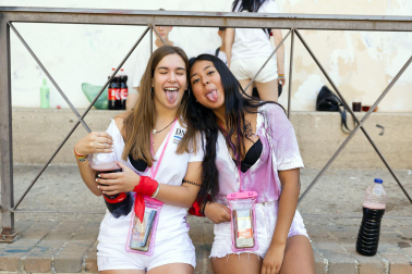 Fotos de las fiestas del cohete de Tudela./ Blanca Aldanondo