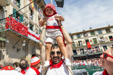 Fotos de las fiestas del cohete de Tudela./ Blanca Aldanondo