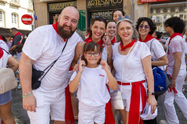 Fotos de las fiestas del cohete de Tudela./ Blanca Aldanondo