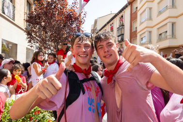 Fotos de las fiestas del cohete de Tudela./ Blanca Aldanondo