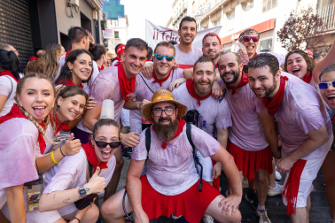 Fotos de las fiestas del cohete de Tudela./ Blanca Aldanondo