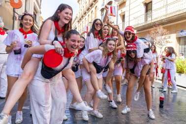 Fotos de las fiestas del cohete de Tudela./ Blanca Aldanondo