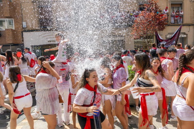 Fotos de las fiestas del cohete de Tudela./ Blanca Aldanondo