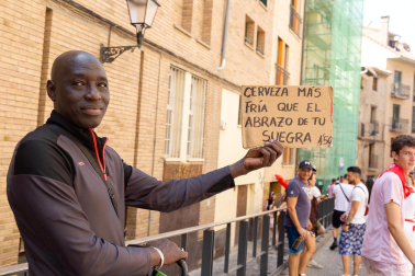 Fotos de las fiestas del cohete de Tudela./ Blanca Aldanondo