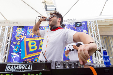Fotos de las fiestas del cohete de Tudela./ Blanca Aldanondo