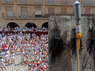 Galería de fotos de las fiestas lanzadores del cohete en Puente de la Reina