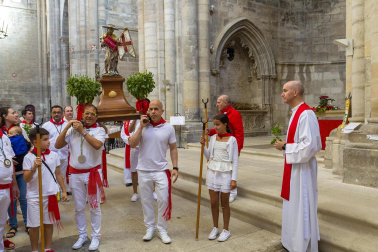Procesión de Santiago en Tudela.