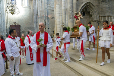 Procesión de Santiago en Tudela.