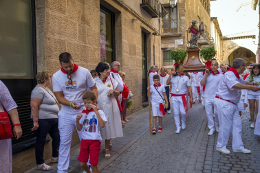 Procesión de Santiago en Tudela.