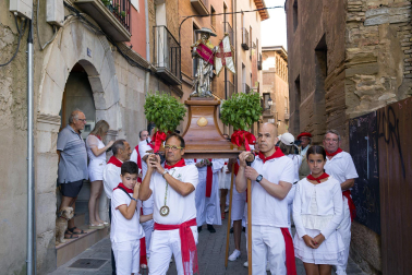 Procesión de Santiago en Tudela.