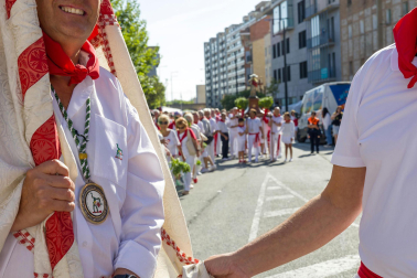 Procesión de Santiago en Tudela.