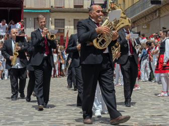 Fotos del Día de Santiago de fiestas de Puente la Reina. /