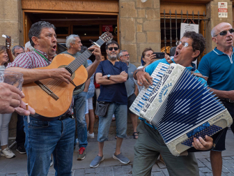 Fotos del Día de Santiago de fiestas de Puente la Reina. /