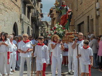 Fotos del Día de Santiago de fiestas de Puente la Reina. /