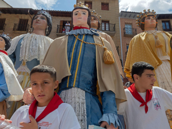 Fotos del Día de Santiago de fiestas de Puente la Reina. /