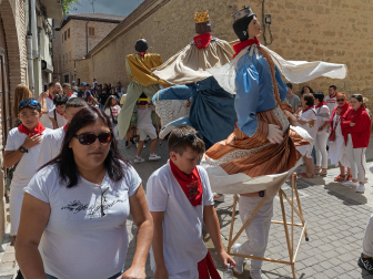 Fotos del Día de Santiago de fiestas de Puente la Reina. /