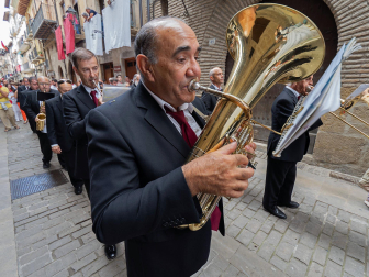Fotos del Día de Santiago de fiestas de Puente la Reina. /