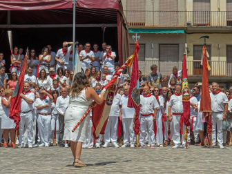 Fotos del Día de Santiago de fiestas de Puente la Reina. /
