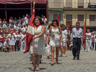 Fotos del Día de Santiago de fiestas de Puente la Reina. /