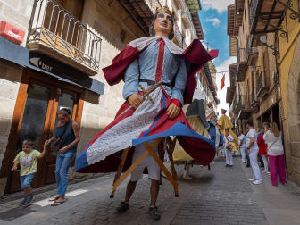 Fotos del Día de Santiago de fiestas de Puente la Reina. /