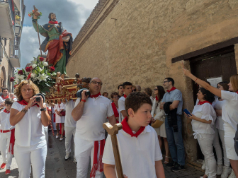 Fotos del Día de Santiago de fiestas de Puente la Reina. /