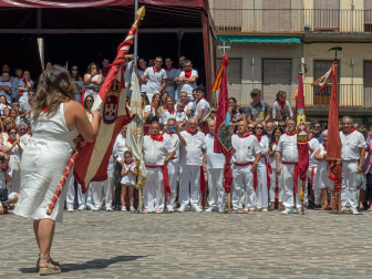 Fotos del Día de Santiago de fiestas de Puente la Reina. /