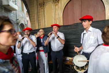 Fotos de la procesión de Santa Ana 'La Vieja' en fiestas de Tudela 2023.
