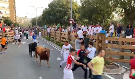 Vídeo del cuarto encierro de las fiestas de Tudela 2023