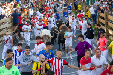 Fotos del quinto encierro de las fiestas de Tudela