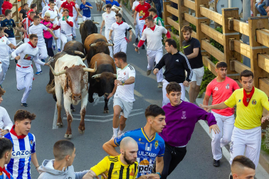 Fotos del quinto encierro de las fiestas de Tudela