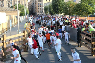 Fotos del quinto encierro de las fiestas de Tudela