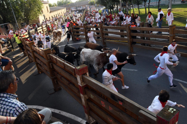 Fotos del quinto encierro de las fiestas de Tudela