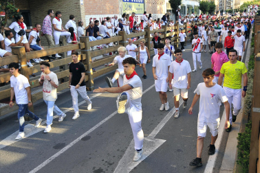 Fotos del quinto encierro de las fiestas de Tudela
