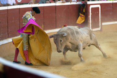 Segunda corrida de la Feria de Santa Ana 2023 en Tudela.