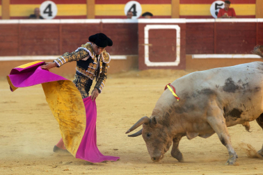 Segunda corrida de la Feria de Santa Ana 2023 en Tudela.