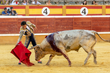 Segunda corrida de la Feria de Santa Ana 2023 en Tudela.