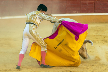 Segunda corrida de la Feria de Santa Ana 2023 en Tudela.