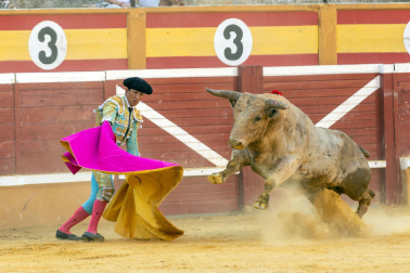 Segunda corrida de la Feria de Santa Ana 2023 en Tudela.