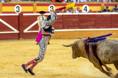 Segunda corrida de la Feria de Santa Ana 2023 en Tudela.