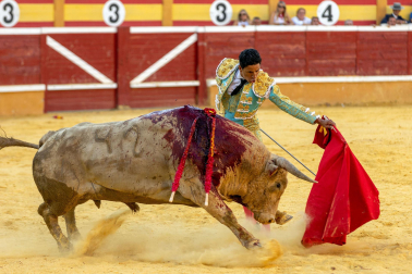 Segunda corrida de la Feria de Santa Ana 2023 en Tudela.