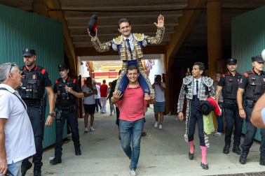 Segunda corrida de la Feria de Santa Ana 2023 en Tudela.