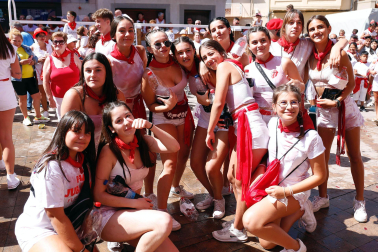 Fotos del cohete de fiestas de Fustiñana.