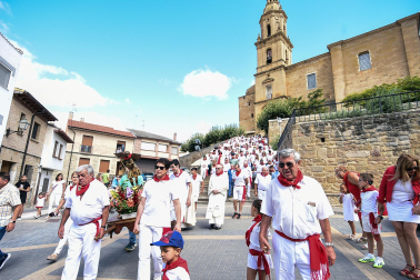 Fotos del día del patrón de fiestas de Larraga.