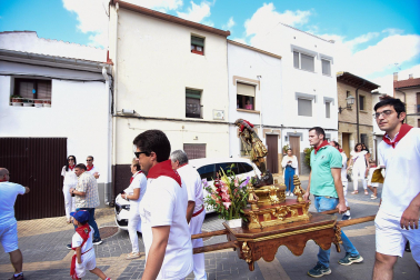 Fotos del día del patrón de fiestas de Larraga.