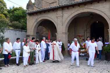 Fotos del día del patrón de fiestas de Larraga.