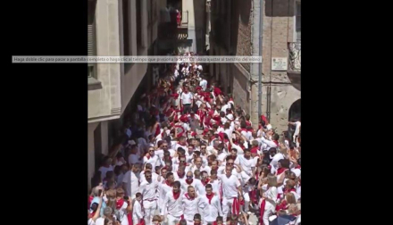 Vídeo de la Pañuelada masculina de fiestas de Estella 202