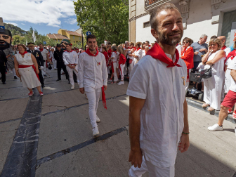 Fotos de la procesión de fiestas de Estella 2023.