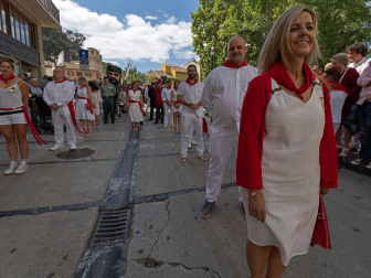 Fotos de la procesión de fiestas de Estella 2023.