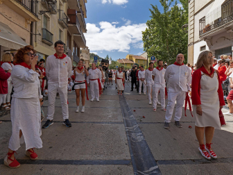 Fotos de la procesión de fiestas de Estella 2023.