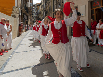 Fotos de la procesión de fiestas de Estella 2023.